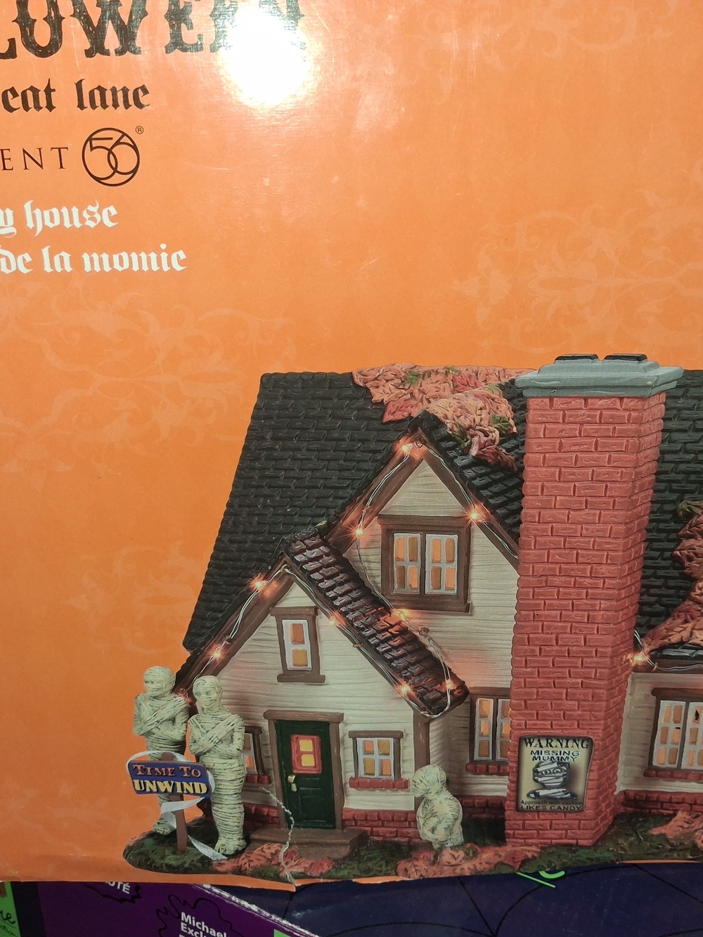 Department 56 Rare Mummy House